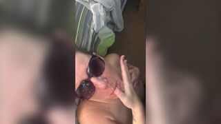 Cumshots on my Face and Tits!