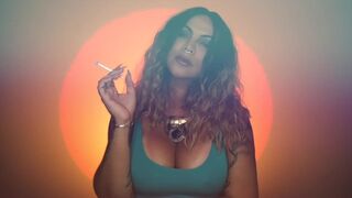 Smoking Silently with miss Gvhi