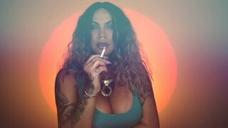 Smoking Silently with miss Gvhi