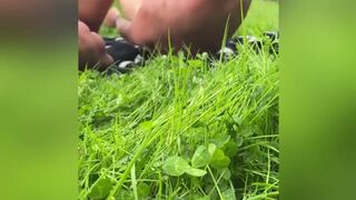 Outdoor Facesitting Squirt on his Face and Cum on Ass - 11 image