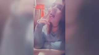 MILF Hiding for a Smoke