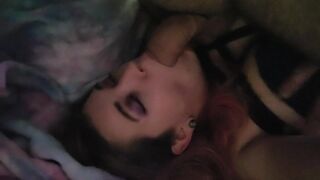 Luna's Favorite Position for Face Fucking