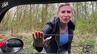 Als Notgeile Tramperin Mit Genommen Und Mit Happy end Bedankt !! - 2 image