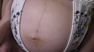 Pregnant hotwife femdom me to sloppy second creampie cowgirl - 10 image