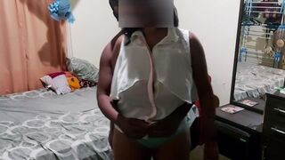 Horny Wife Riding Husband's Cock - 4 image