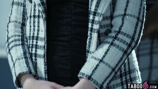 Swapping secretaries becomes lesbian sex in the office - 7 image
