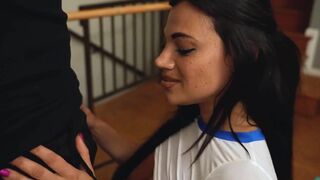 Mona Azar Getting Good Workout