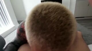 WIDE EYED WHORE SUCKS IRISH COCK