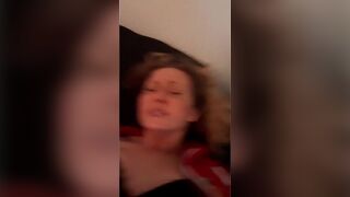 SEXY MILF GETS CAUGHT PLAYING WITH HER PUSSY!!