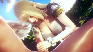 ANGEL'S BIG TITS RUB AGAINST MY COCK | 3D Hentai