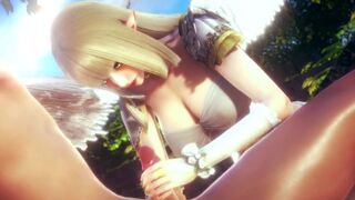 ANGEL'S BIG TITS RUB AGAINST MY COCK | 3D Hentai