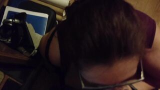 First Time Blowjob from my Girlfriend