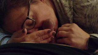 First Time Blowjob from my Girlfriend