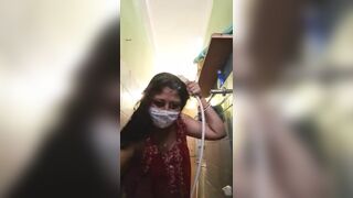 Desi arpita randi wife bathing