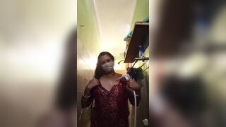 Desi arpita randi wife bathing