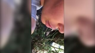 RISKY FUCK IN MY NEIGHBORS BACKYARD WITH MY EX