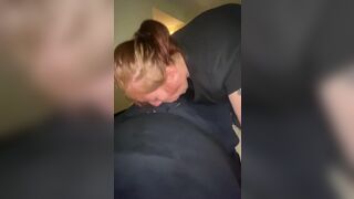 She Sucked my Dick for 8 Mins, Deep Throat no Gag Reflex