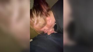 She Sucked my Dick for 8 Mins, Deep Throat no Gag Reflex