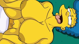 |THE SIMPSONS| HOMER CAME HOME LATE AND FUCKED MARGE - 1 image