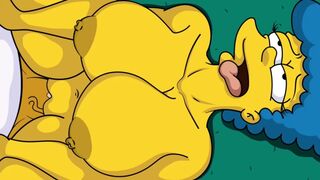 |THE SIMPSONS| HOMER CAME HOME LATE AND FUCKED MARGE