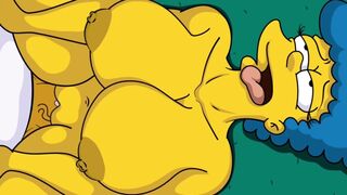 |THE SIMPSONS| HOMER CAME HOME LATE AND FUCKED MARGE