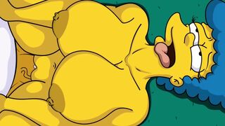 |THE SIMPSONS| HOMER CAME HOME LATE AND FUCKED MARGE