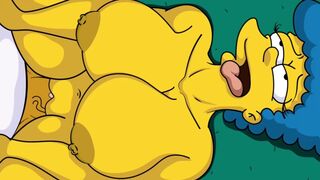 |THE SIMPSONS| HOMER CAME HOME LATE AND FUCKED MARGE