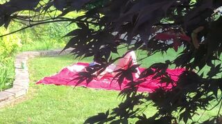 Neighbor Boy Spying on Curvy Mom next Door POV BJ MILF Rosie