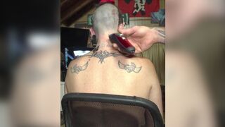 Chassidy Lynn - Head Shave with Big Tits out