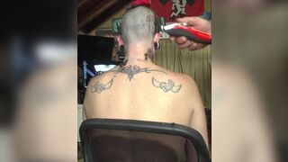 Chassidy Lynn - Head Shave with Big Tits out