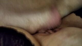 My Finger is in her Anus, my Dick is in her Throat! Hot POV Fucksession from Mature Russian Couple!