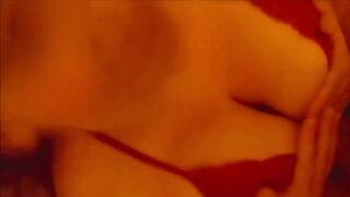 Big Tit PAWG Milf in lingerie POV Blowjob gets cum on tits