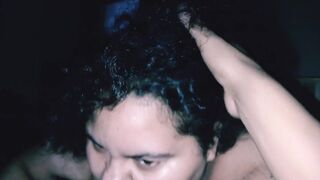 Sucking my Husbands 9 in Cock until it's Hard