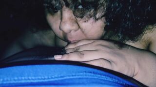 Sucking my Husbands 9 in Cock until it's Hard