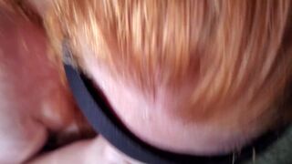 Slut Wife Sucks Husband's Dick after Sucking a Stranger's