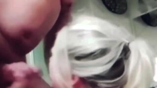 When I Catch Inexperienced Guy Jerking off in my Room and i help him Cum! - 10 image