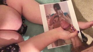 Custom Cum Tribute for a Sexy MILF