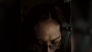 Cheating Slut Sucks till I Bust