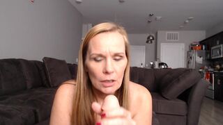 I BEG you Give me a Cum Facial...keeps me looking Young