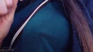 Boobwalk, Blue Shirt with Strap