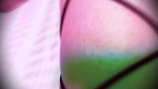 Eva Latex Horny Fetish MILF Suck Big Dick and Play her Pussy Mask Gloves Heels Legs Kink Gonzo BDSM