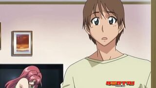 Hentai Pros - Milfs Mai & Kozue Share Tsutomu's Big Cock so he won't have to Choose between them