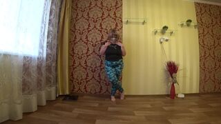 Lesbian with Strapon Fucked MILF in Anal Doggystyle Shaking a Big Ass POV