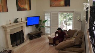 Panfilo gets to fuck hot milf with very big tits after she gets very horny