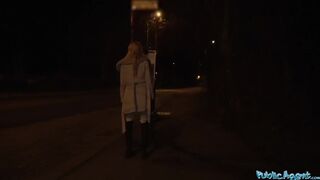 Public Agent Florane Russell Fucked in Car and Cum on her Tits