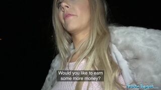 Public Agent Florane Russell Fucked in Car and Cum on her Tits - 6 image