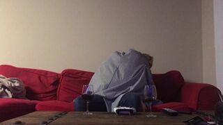 Movie Night with Blonde MILF