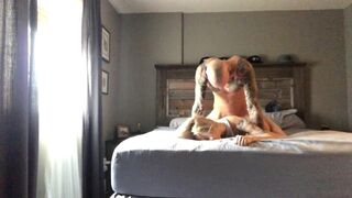 $AVAGE~Step Daughter Takes Daddies Cock while Mom is gone