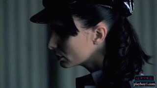 Gorgeous big tits MILF Luciana Suarez dreaming about another babe