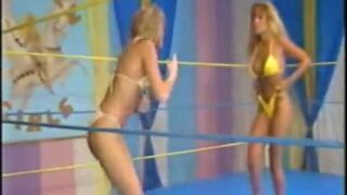 bikini ring wrestling - 2 image